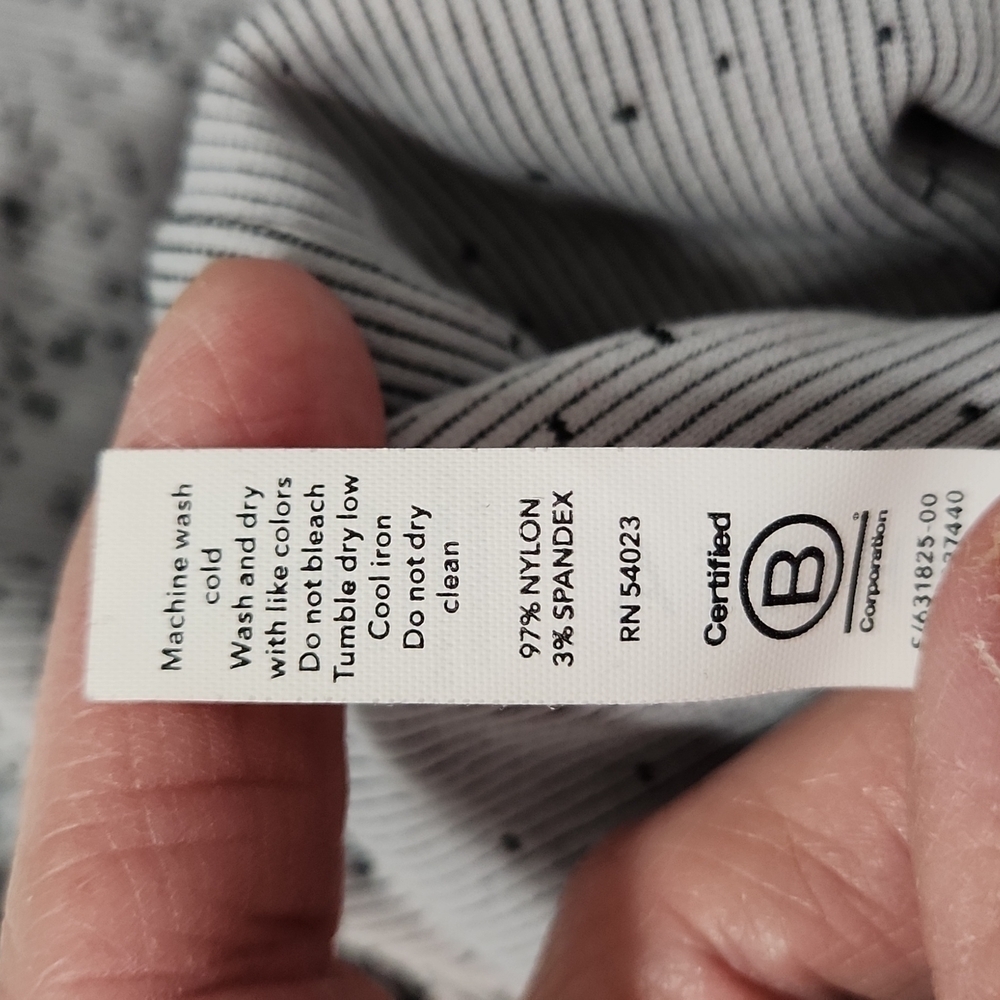 Athleta Flurry Gradient Base Layer Ombré Turtleneck Long Sleeve Top - Picture 7 of 8